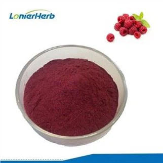Bubuk Jus Raspberry Merah